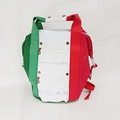 マークバイマークジェイコブス MARC by MARC JACOBS バッグ リュックサック ロゴ ホワイト レッド グリーン 白 赤 緑 ☆AA★