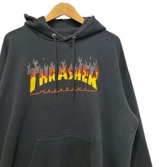 90s vintage THRASHER スラッシャー パーカー USA製 - メルカリ