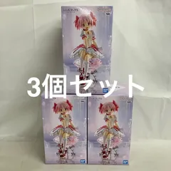 未開封 魔法少女まどかマギカ 新編 叛逆の物語 鹿目まどか フィギュア 3個セット SF3E90 c107