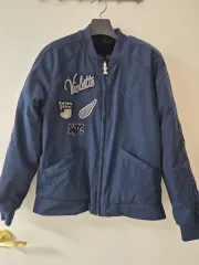 プーマ ネイビー ブルゾン アウター パッチ 装飾