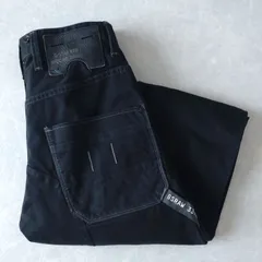 ■古着 G-STAR RAW ジースターロゥ STATE CHINO TAPERED チノ ツイルパンツ ブラック 黒 実寸W29L31【L5874】のサムネイル