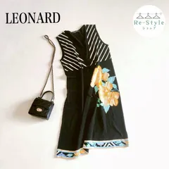 2026年最新】LEONARD レディース ノースリーブひざ丈ワンピースの人気