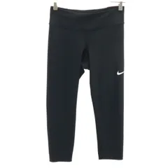 NIKE ナイキ 5分丈 レギンス S ブラック レディース 古着