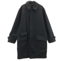Polo by Ralph Lauren ポロバイラルフローレン 日本製 ステンカラーコート L ブラック メンズ 古着