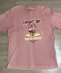 カーハート WIP BOOGIE T-shirt DAHLIA ヘビーストーンウォッシュ