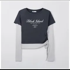 スパオ シャーリング 長袖Tシャツ 新品