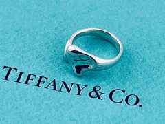 TIFFANY&Co.ティファニー オープンハートリング 13号 - メルカリ