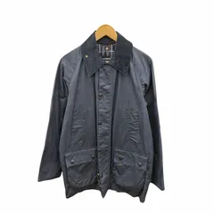 90s Barbour バブアー オイルドジャケット ワックスコットン BEDALE ビデイル ネイビー サイズ36 3ワラント 95年製 英国製
