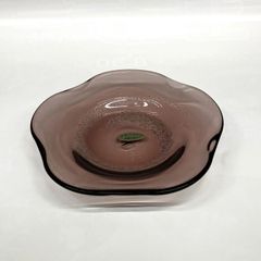 アイスオブシディアン 雲型お皿 サイズ：約129.3㎜×80.0㎜×27.0 