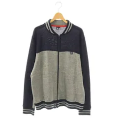 サイラス SILAS ニットジャケット ブルゾン L グレー 紺 /ES ■GY11のサムネイル