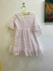 レース ロング ONE PIECE アイボリー / 女の子 11号