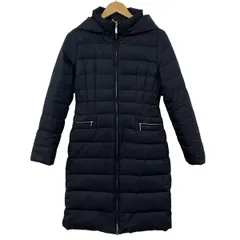 M-PREMIER(エムプルミエ) ダウンコート サイズ36 S レディース - ダークネイビー 長袖/冬