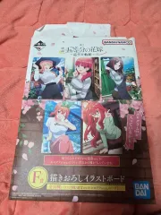 一番くじ 五等分の花嫁 中野 四葉 イラスト ボード