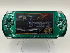 【動作品】SONY PSP 3000 スピリティッドグリーン PlayStation Portable ソニー プレイステーション・ポータブル