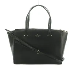 ケイトスペード KATE SPADE 2WAY ショルダーバッグ トートバッグ レザー 黒 /MI ■GY18