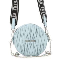 美品】MIU MIU マテラッセ チェーンショルダーバッグ 5BD138 - メルカリ