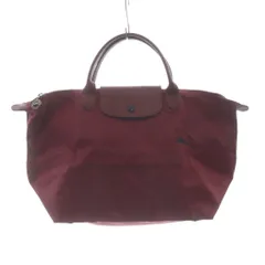 ロンシャン ルプリアージュ クラブ M トートバッグ ハンドバッグ 赤