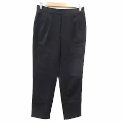 ジーユー GU テーパードパンツ イージー L 黒 ブラック /YK ●RY