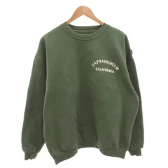 キャプテンズヘルム CAPTAINS HELM スウェット スウェット ロゴプリント 長袖 M 緑 グリーン /FF ■GY12のサムネイル