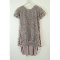 あちゃちゃむ モコモコ＆ベロア＆レース ミックスワンピ （op-230）