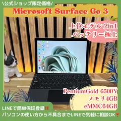 2026年最新】surface go 3 pentium gold 6500yの人気アイテム - メルカリ