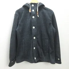 ｇ■ビームス/BEAMS フーデッドジャケット/裏起毛 11-18-3691-156【XL】灰/men's/16【中古】■