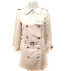 イネド INED トレンチコート 総裏地 ウエストマーク 9 ベージュ /RT