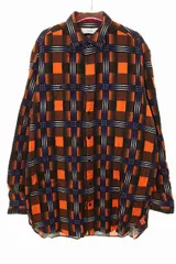 ファセッタズム FACETASM CHECK BIG SHIRT 4 PIPPA-SH-M03 チェック ビッグ シャツ ネルシャツ ロング丈 長袖 【ブランド古着ベクトル】【中古】●■251229のサムネイル