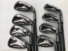 テーラーメイド　バーナー アイアン (2007)　リアックス スーパーファスト55　Rフレックス　アイアンセット　中古　ゴルフドゥ！大宮丸ヶ崎店【最短即日発送】