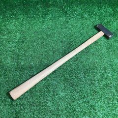 レア 鉄製 大型ハンマー 両口ハンマー 全長約90cm 重量約7kg | Mercari