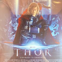 マイティ・ソー クリス・ヘムズワース 直筆サイン入り写真