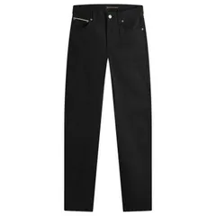 ヌーディージーンズ メンズ ボトムス デニムパンツ Nudie Jeans Co Nudie Lean Dean Jeans Dry Black Selvage ブラックのサムネイル