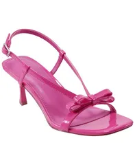 マークフィッシャー レディース シューズ サンダル Marc Fisher Womens Danzy Bow Square Toe Dress Sandals Pink Patent ピンクのサムネイル