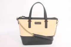 ケイトスペード KATE SPADE 16SS CEDAR STREET STRAW HARMONY CROSSBODY バッグ ハンド ショルダー ワンポイント ベージュ PXRU6426 /mm0524 ■PN