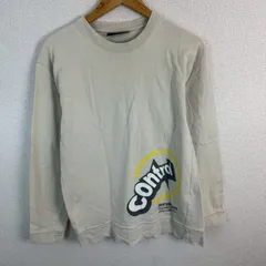 SPC-SUSPECT スウェット グラフィックプリント ライトベージュ メンズ 古着 ストリート シティーボーイ