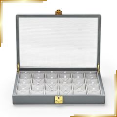 美品 ジュエリー・アクセサリーリングケース20本✖️2個 人工