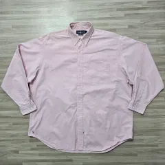 オーバーサイズ) ポロ ラルフローレン ピンク オックスフォード シャツ