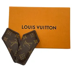 LOUIS VUITTON(ルイヴィトン) Baretta LV Backstage バレッタ モノグラム バックステージ 2個セット 型番：M01443 ブラウン ヘアアクセサリー 髪飾り
