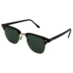 Ray-Ban(レイバン) 90's USA made BAUSCH&LOMB Clubmaster ボシュロム社製 クラブ マスター W0366 VUAS ブラウン×ゴールド 90年代 サングラス ハーフリム 眼鏡
