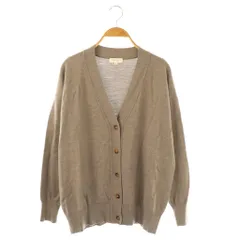 デミリー DEMYLEE 24AW ウール Vネック ニット カーディガン XS モカ /ES ■OS