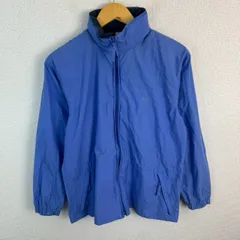 80s L.L.Bean エルエルビーン ナイロンジャケット ブルー S REGサイズ レディース 古着 アウトドア スポーツMIX
