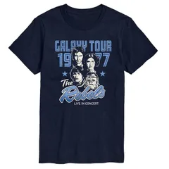 スター ウォーズ メンズ トップス Tシャツ トール グラフィック Big Tall Star Wars The Rebels Galaxy Tour 1977 Graphic Tee Navy ネイビー