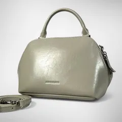 ADD CULUMN アドカラム 2WAY ハンドバッグ レザー グレー ショルダーバッグのサムネイル
