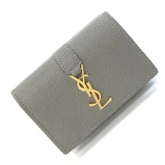  サンローラン 三つ折り財布 オリガミ タイニーウォレット