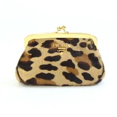  プラダ ポーチ 1M1179 ベージュ ダークブラウン 