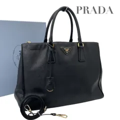 【価格交渉/質問大歓迎♪】【極美品】プラダ トートバッグ ガレリア サフィアーノレザー　6006-11