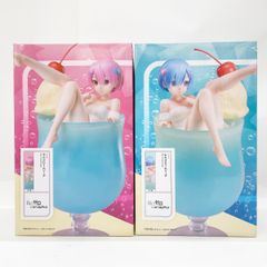 リゼロ レム ラム クリームソーダ 1／7スケールフィギュア ラウンド