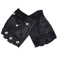Vivienne Westwood レザー フィンガーレスグローブ - メルカリ