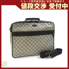  グッチ 2WAYハンドバッグ GGスプリーム ベージュ 