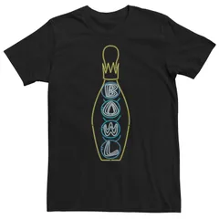 アニメキャラクター メンズ トップス Tシャツ Licensed Character Mens The Big Lebowski Bowling Pin Tee Black ブラック
